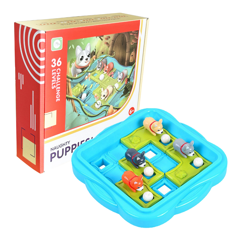Kids Education Board - Juego de mesa para cachorros coquines,