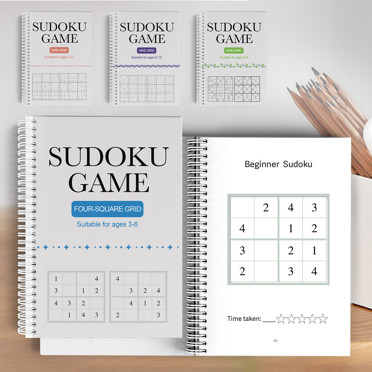 Kids Education Level - Libro de rompecabezas de Sudoku para