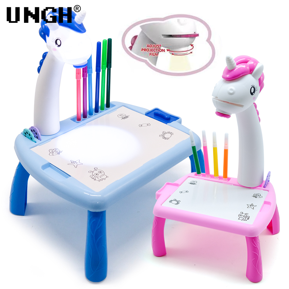 Drawing Projector Kids - UNGH-proyector led para niños, mesa de