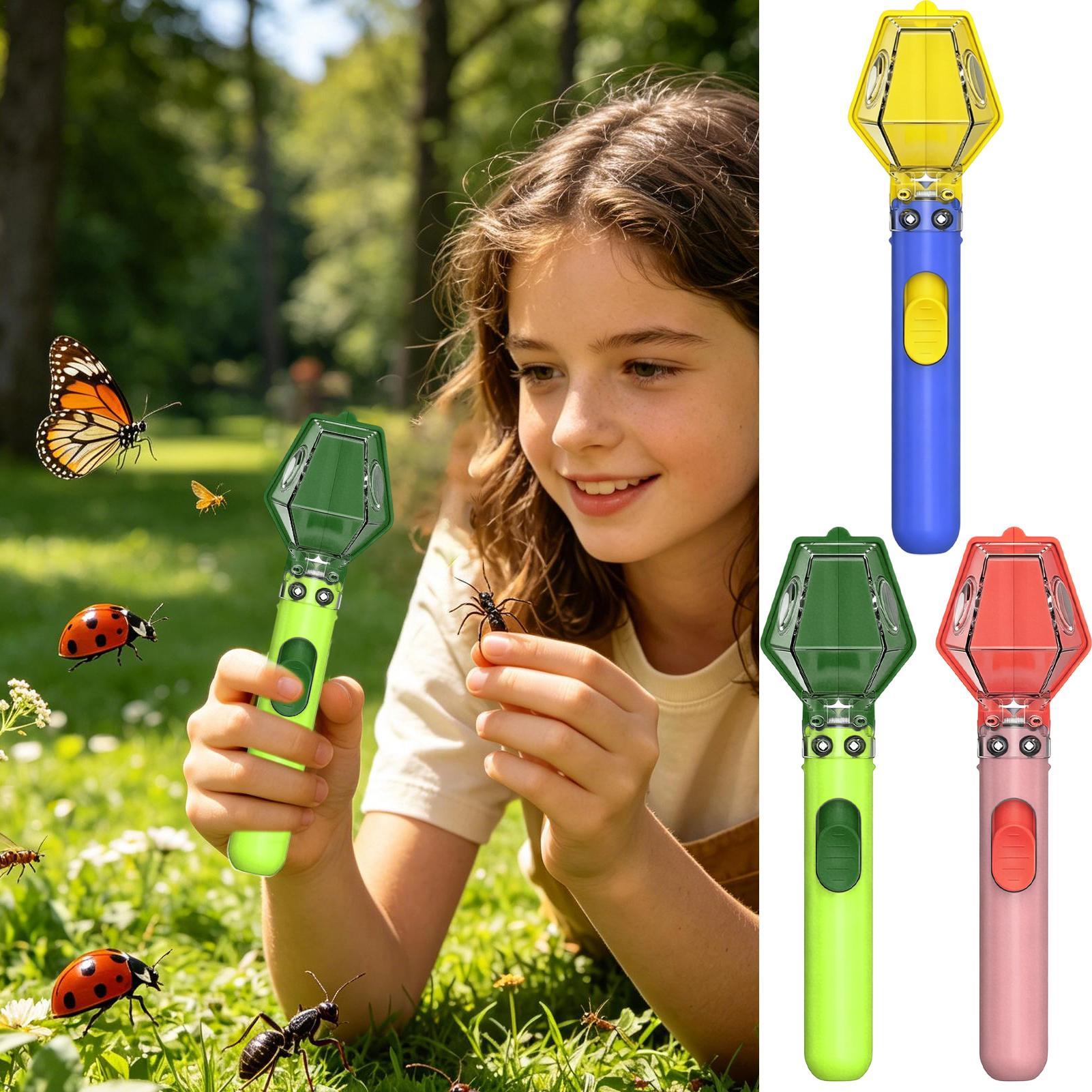 Kids Outdoor Education - Atrapa Insectos Portátil Multifuncional, Caja de