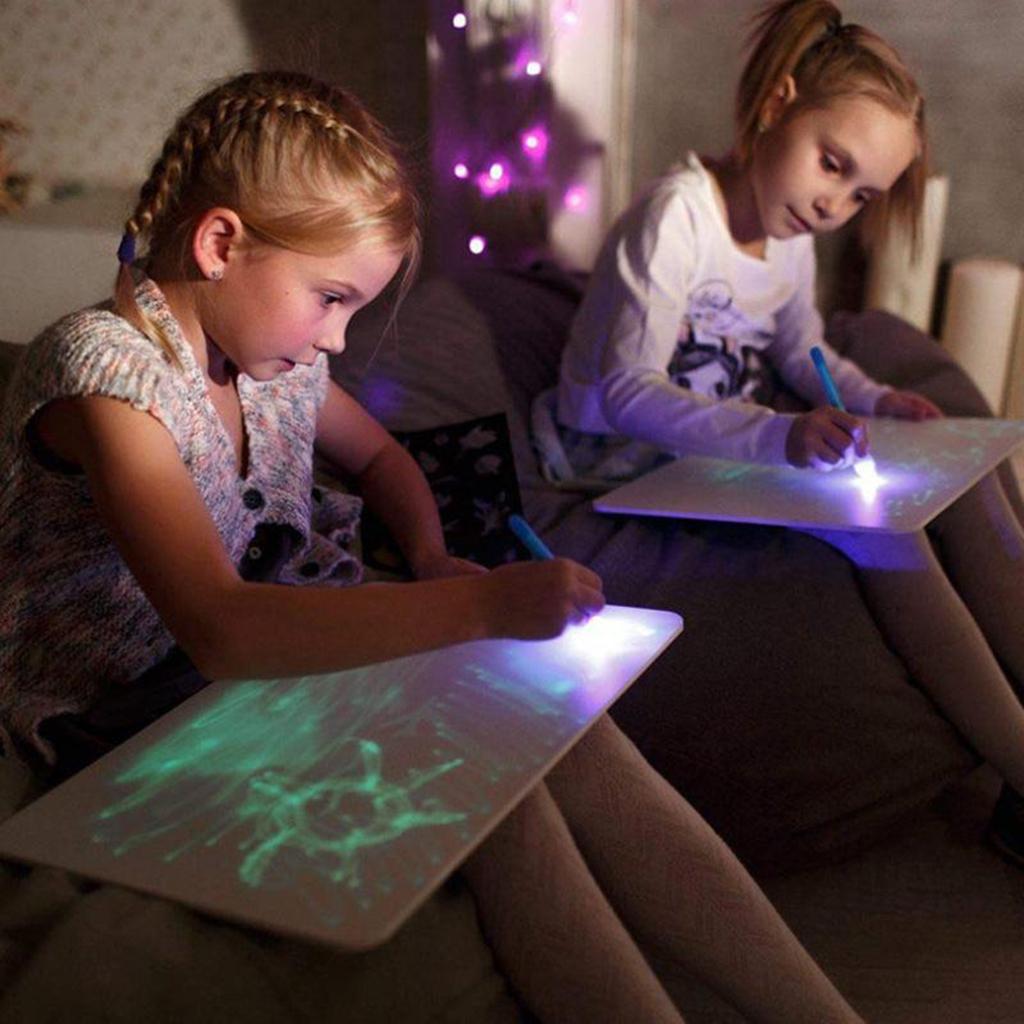 Drawing Projector Kids - Tableta de Dibujo con Luz LED