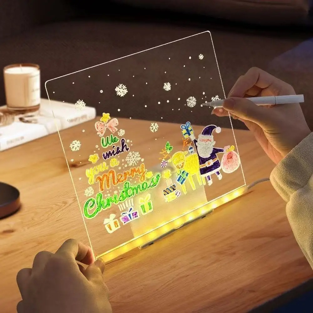 Kids Education Board - Pizarra Mágica Luminosa para Niños: Tableta