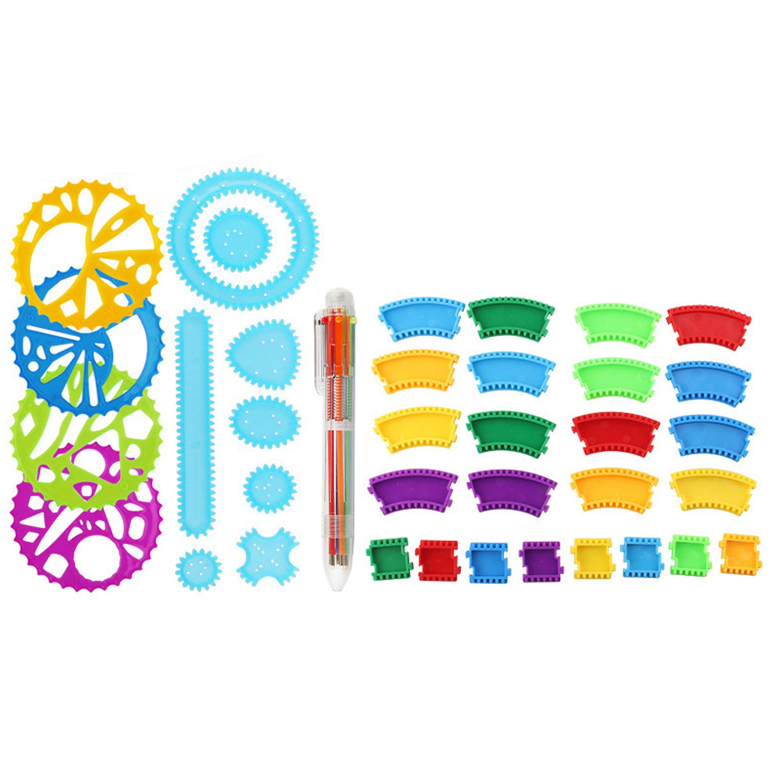 Juego de Spirografos Coloridos - Kids Education Drawing reseña y precio