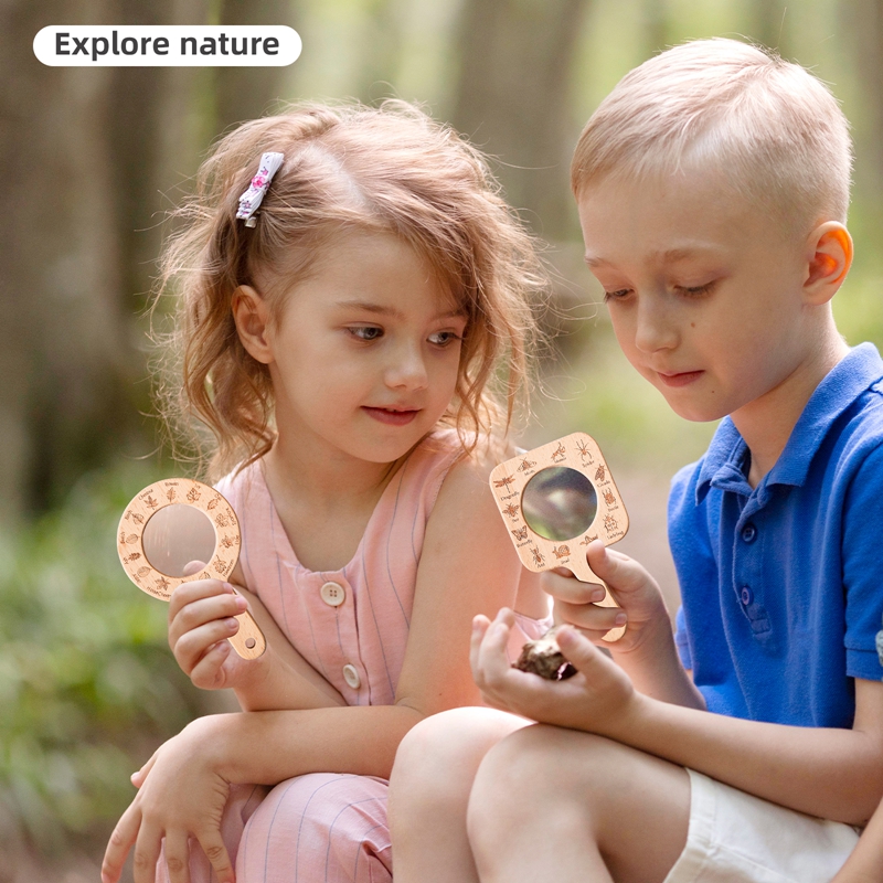Juego de Lupas de Madera para  - Kids Outdoor Education reseña y precio
