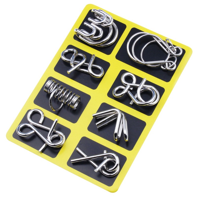 Juego de 8 Rompecabezas Metáli - Kids Education Board reseña y precio