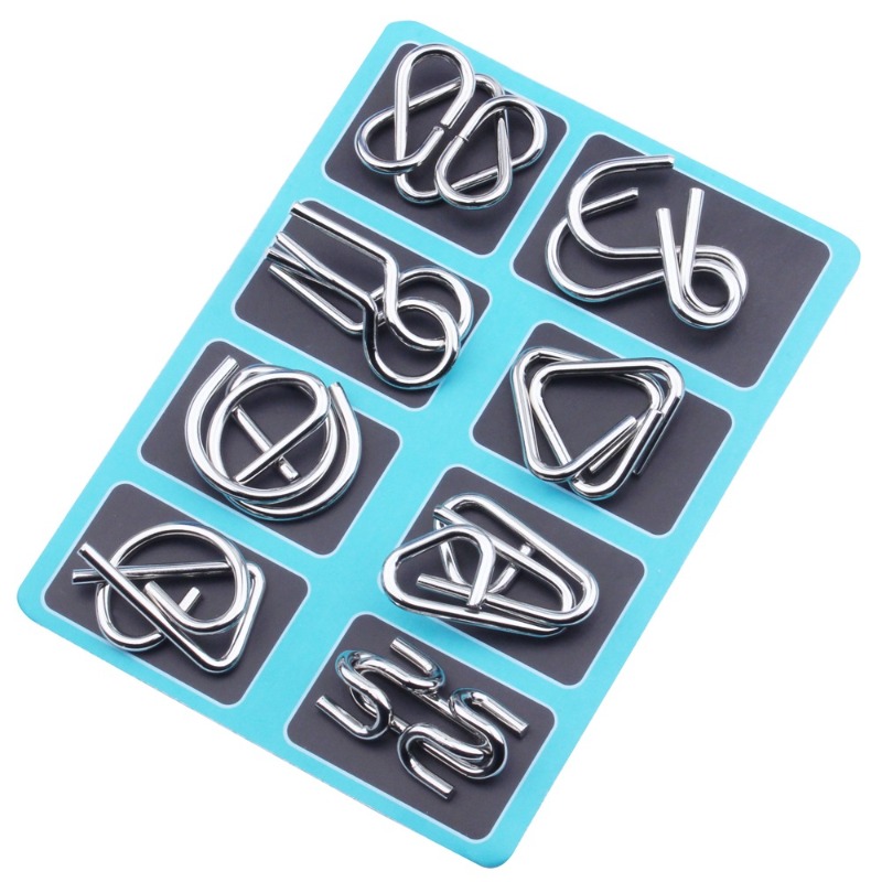 Juego de 8 Rompecabezas Metáli - Kids Education Board reseña y precio