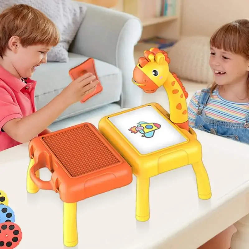 Tablero de pintura de proyecci - Drawing Projector Kids reseña y precio