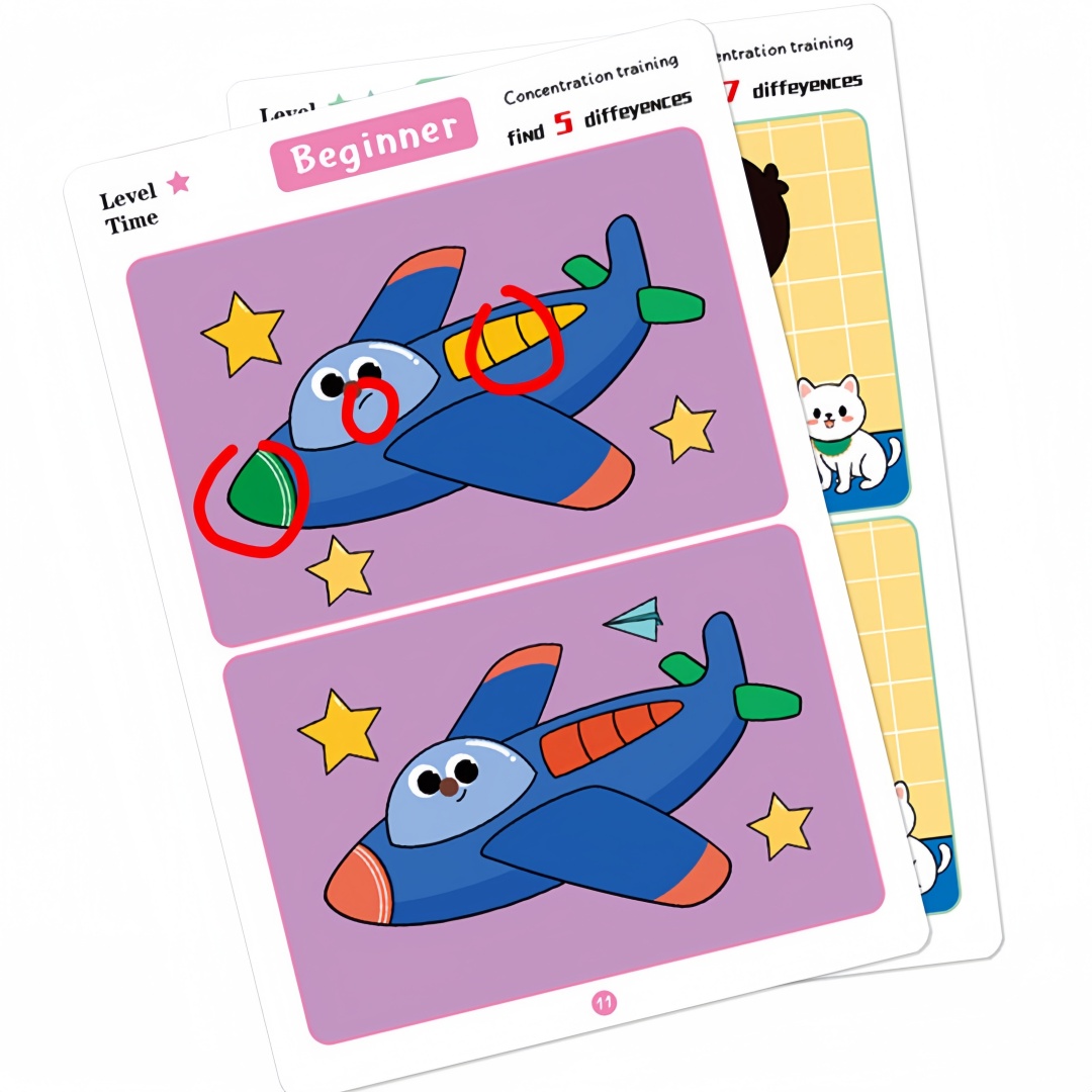 Encuentra diferencias Juego de - Kids Education Level reseña y precio