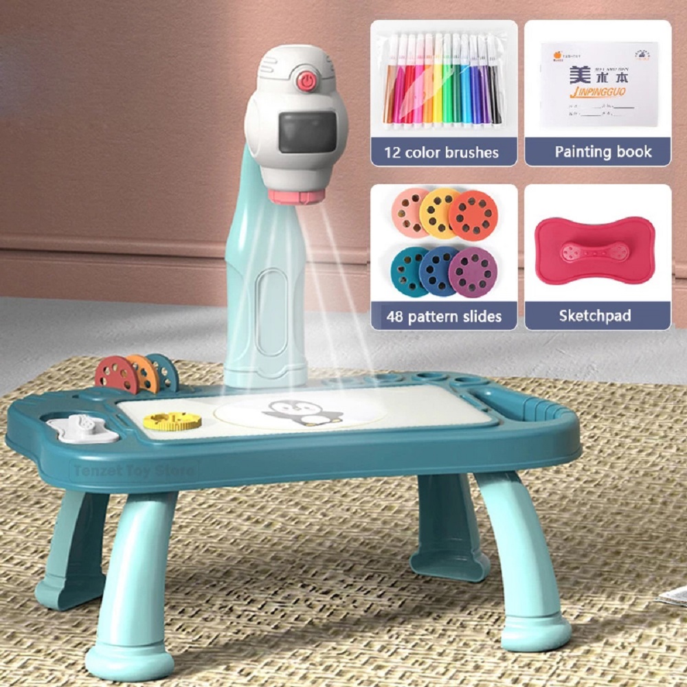 Proyector Led para niños, jueg - Drawing Projector Kids reseña y precio
