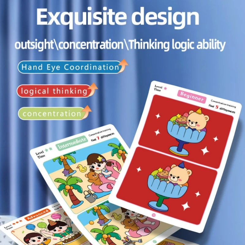 Encuentra diferencias Juego de - Kids Education Level reseña y precio