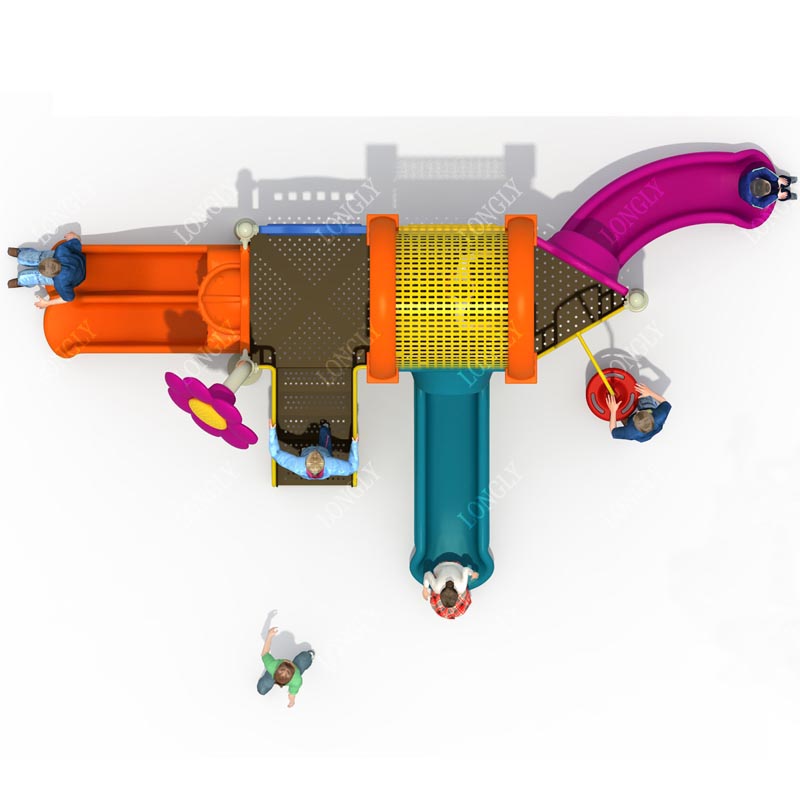 Tobogán de Plástico LLDPE para - Kids Education Park reseña y precio