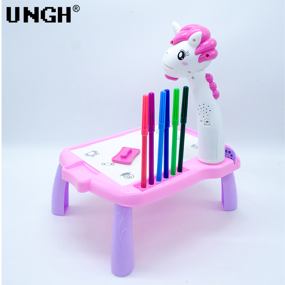 UNGH-proyector led para niños, - Drawing Projector Kids reseña y precio