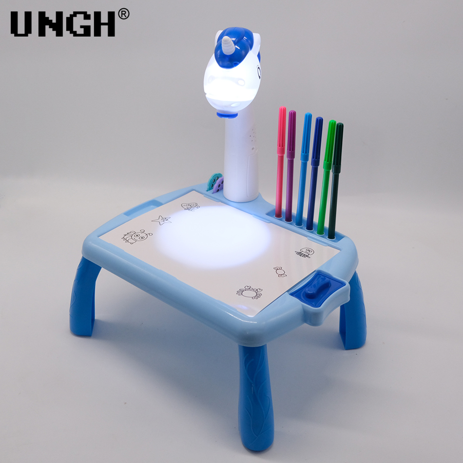 UNGH-proyector led para niños, - Drawing Projector Kids reseña y precio