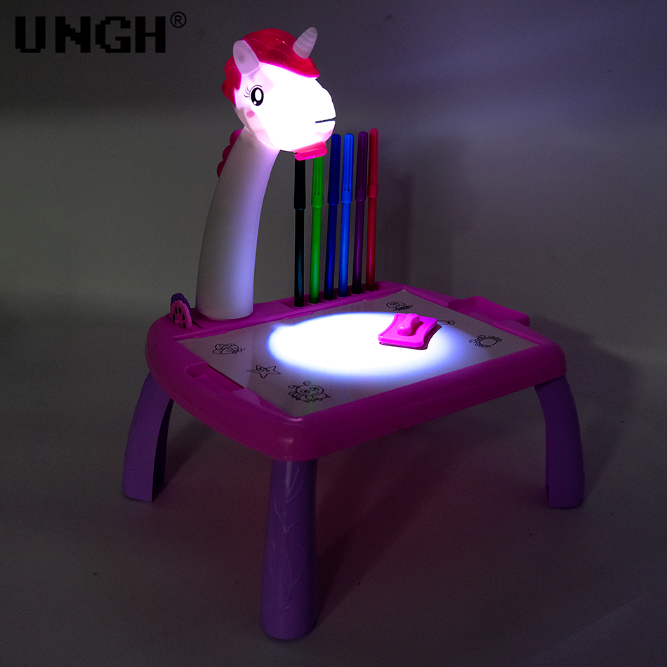 UNGH-proyector led para niños, - Drawing Projector Kids reseña y precio