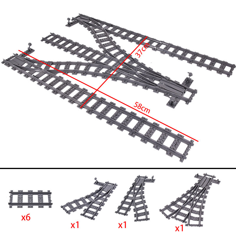 MOC Tren Urbano: Set de Vías d - Lego Set Creator reseña y precio