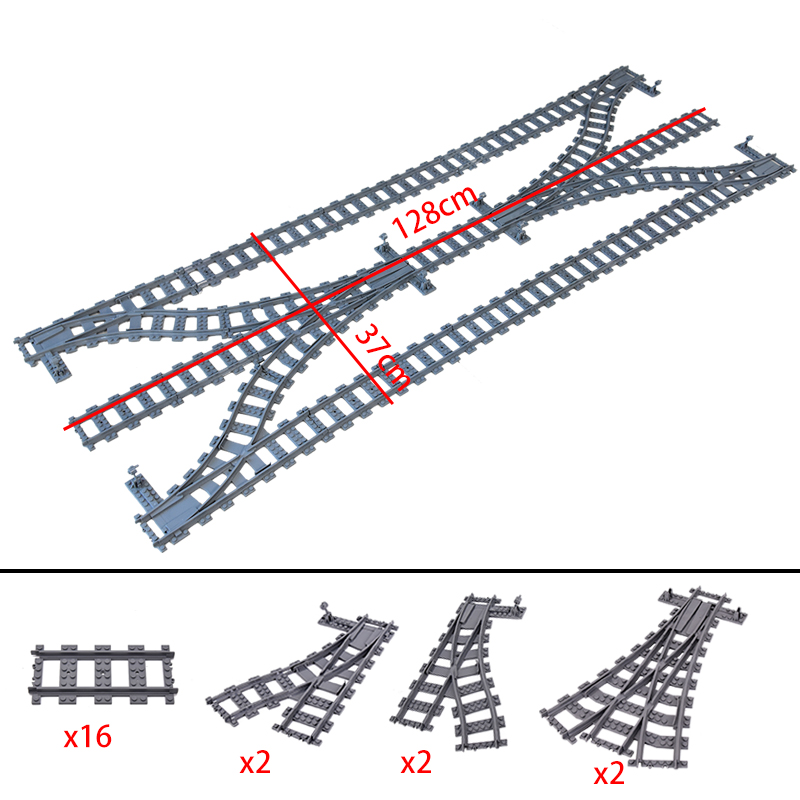 MOC Tren Urbano: Set de Vías d - Lego Set Creator reseña y precio