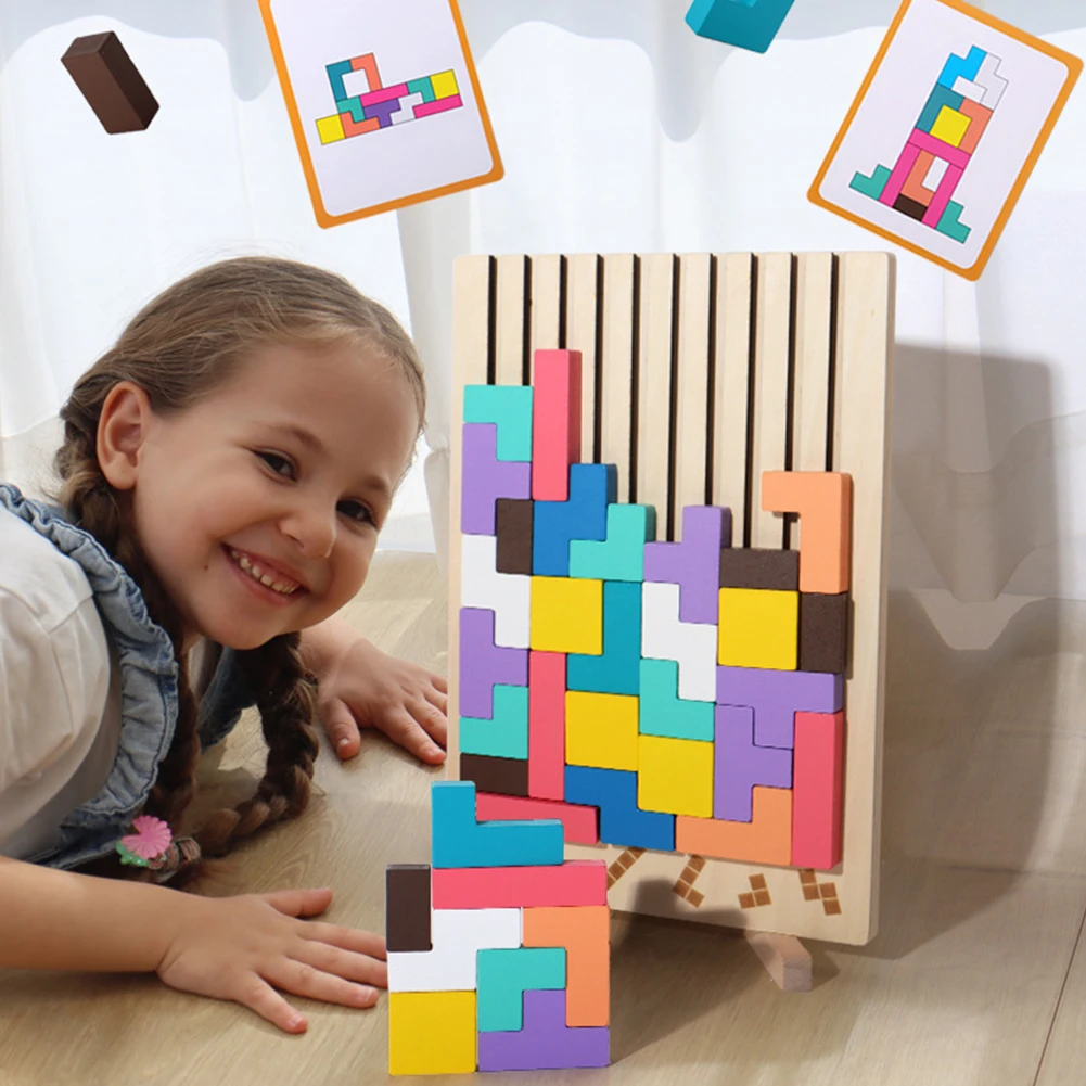 Rompecabezas de Tetris de made - Kids Education Level reseña y precio