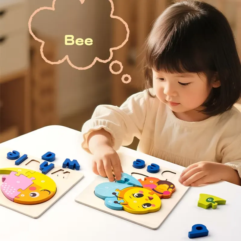 Rompecabezas 3D de Animales, J - Kids Education Board reseña y precio