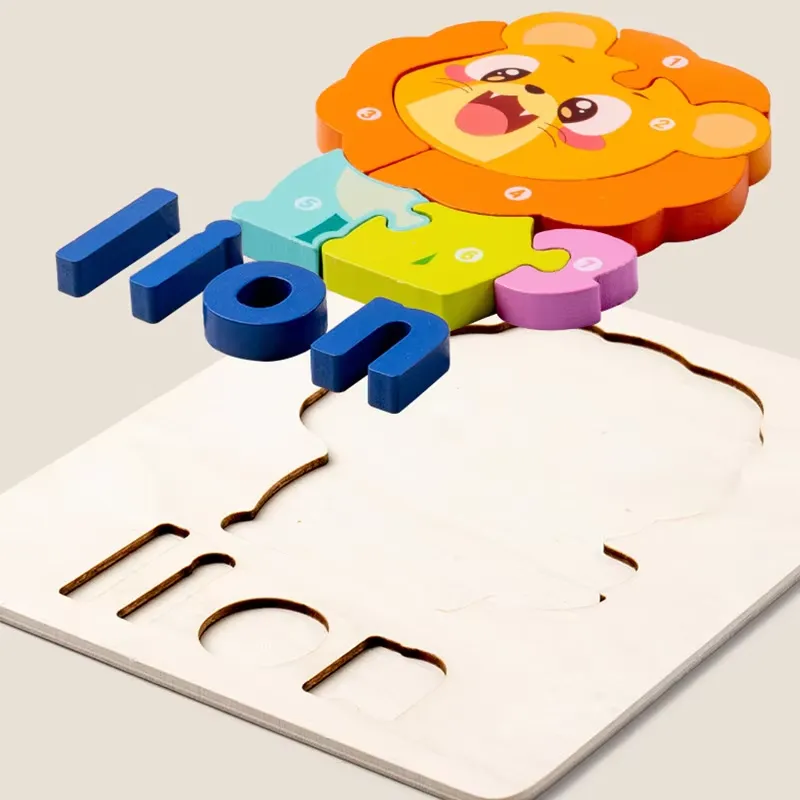 Rompecabezas 3D de Animales, J - Kids Education Board reseña y precio