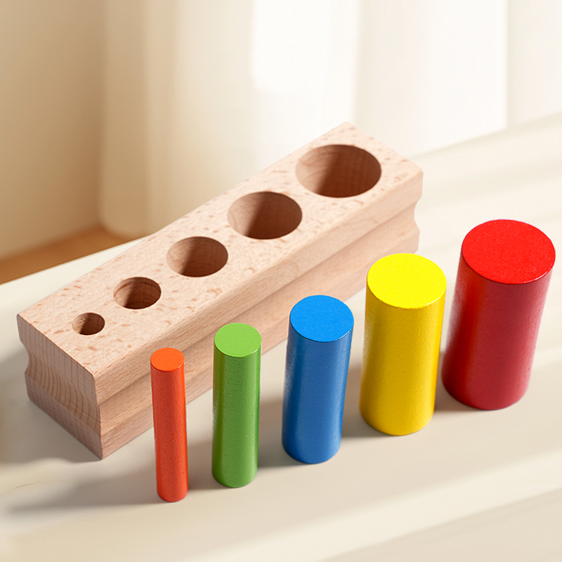 Juguete de bloques cilíndricos - Kids Education Help reseña y precio