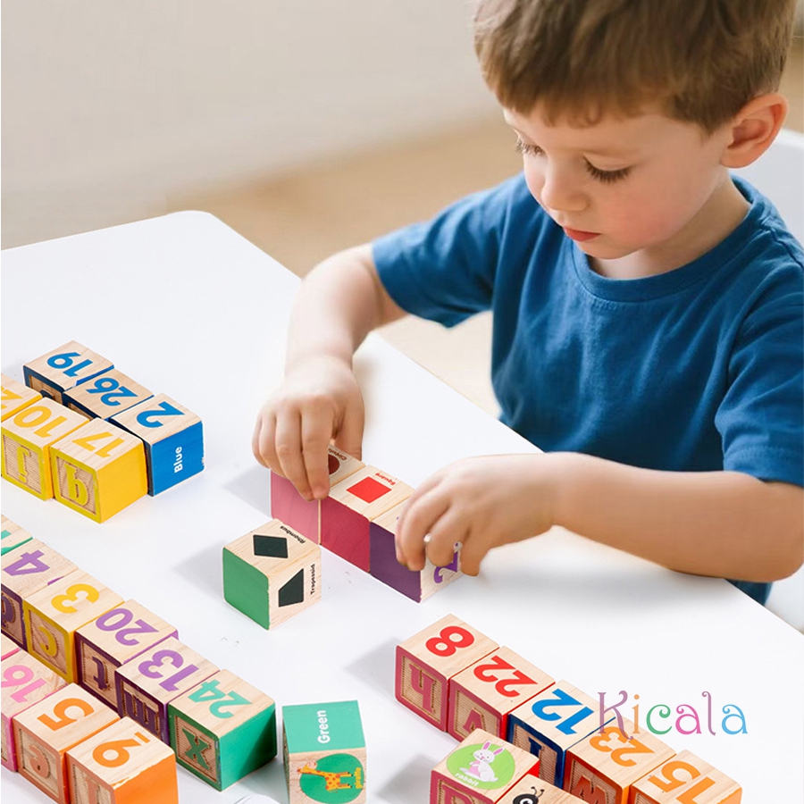 Bloques de números de madera M - Kids Education Number reseña y precio