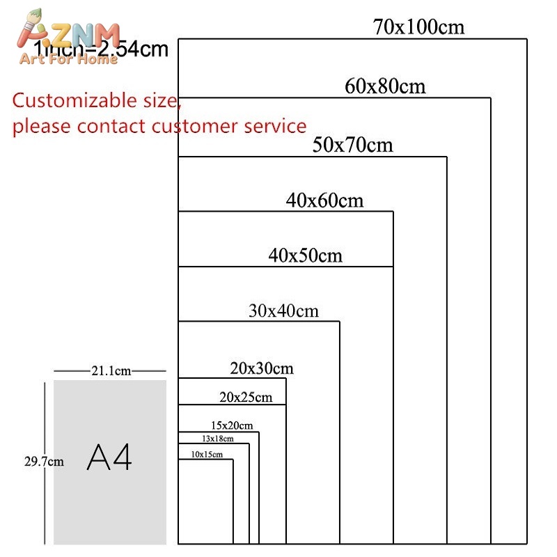 AZNM - Lienzo decorativo de pa - Kids Education Number reseña y precio