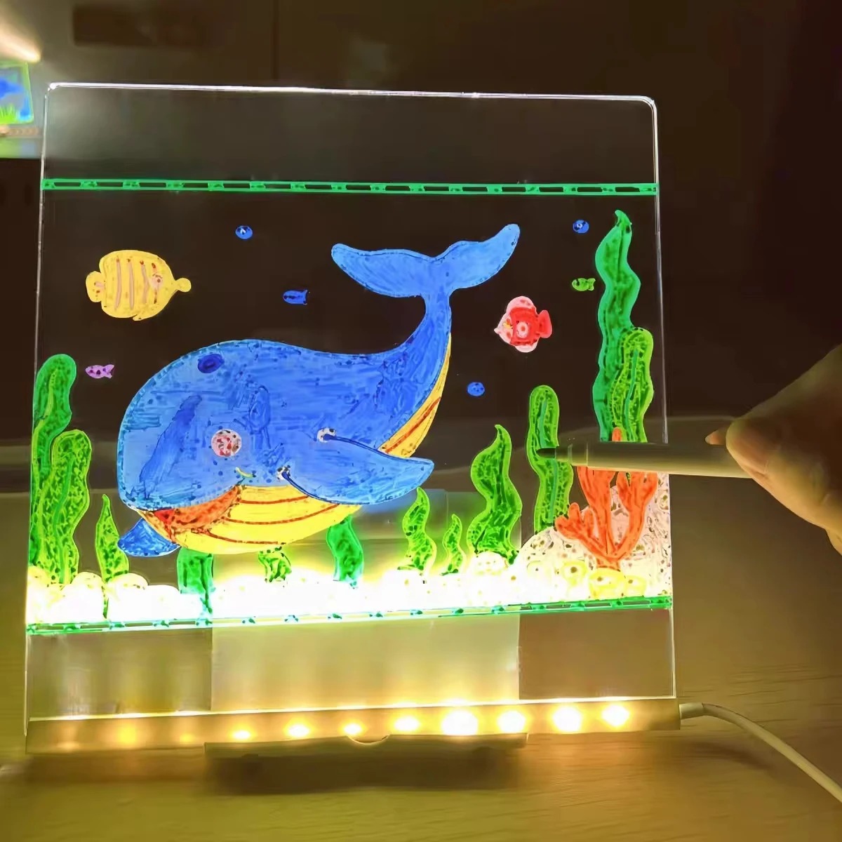 Pizarra Mágica Luminosa para N - Kids Education Board reseña y precio