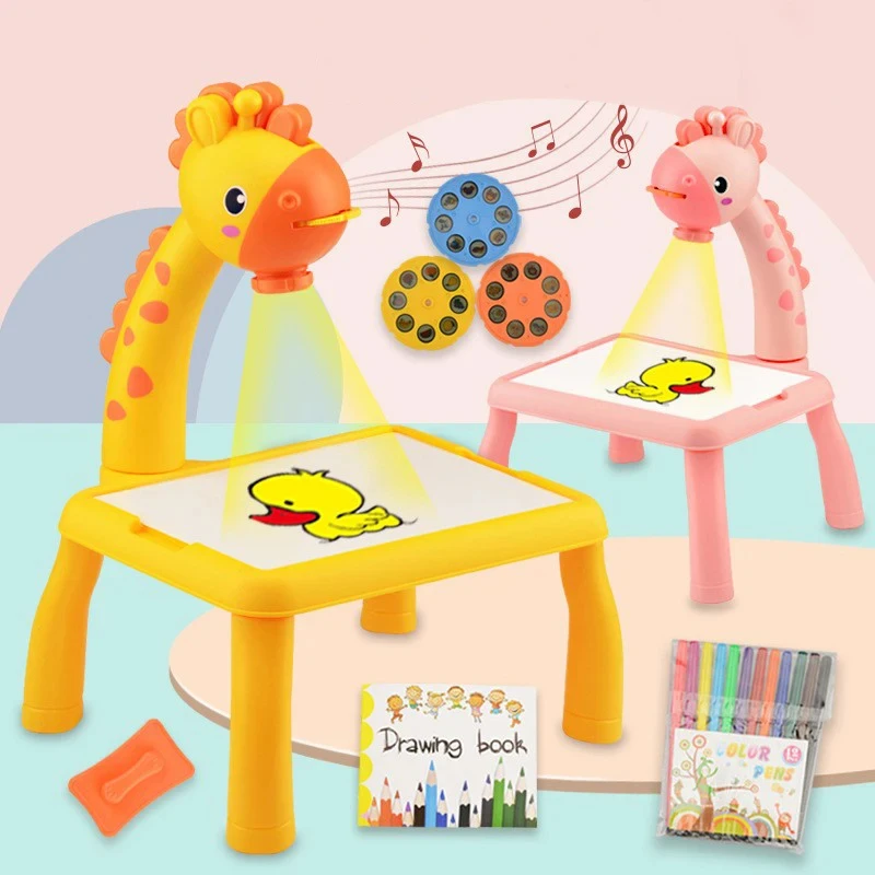Proyector LED para niños, mesa - Drawing Projector Kids reseña y precio