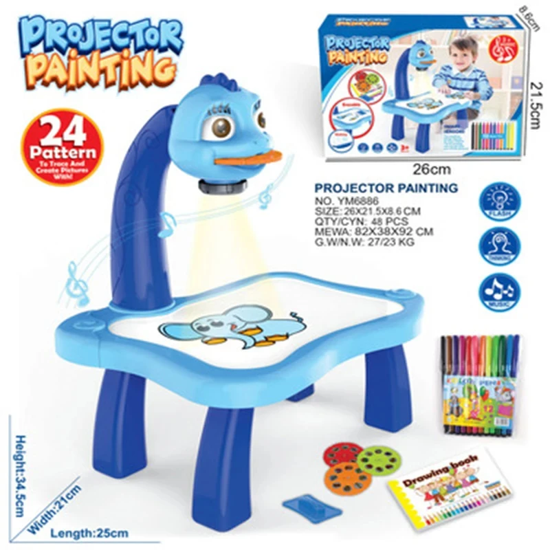 Proyector LED para niños, mesa - Drawing Projector Kids reseña y precio