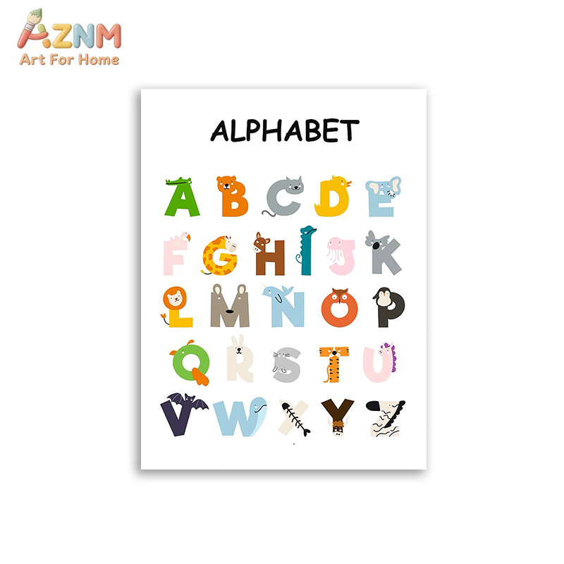 AZNM - Lienzo educativo con nú - Kids Education Number reseña y precio