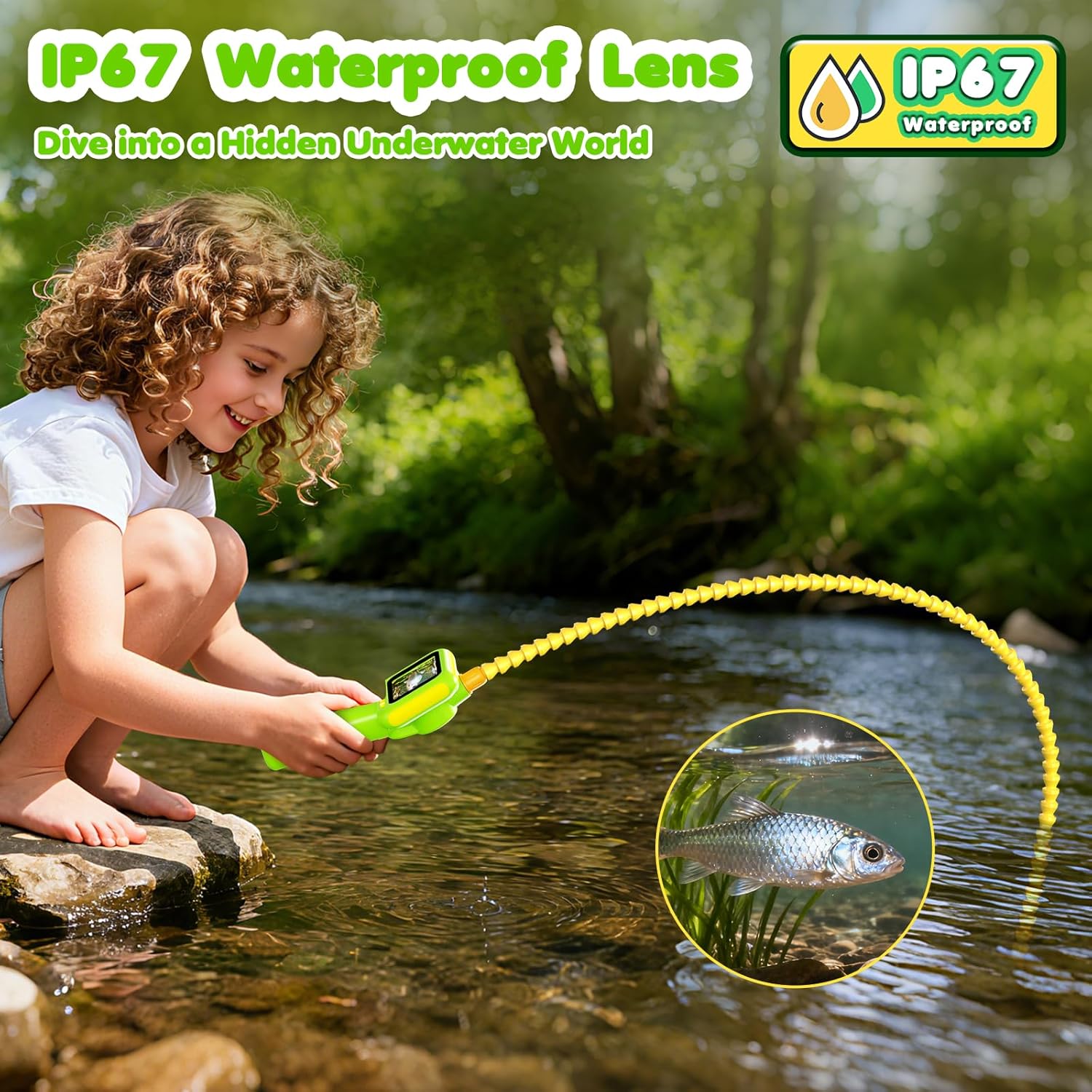 Endoscopio para Niños, Cámara  - Kids Outdoor Education reseña y precio