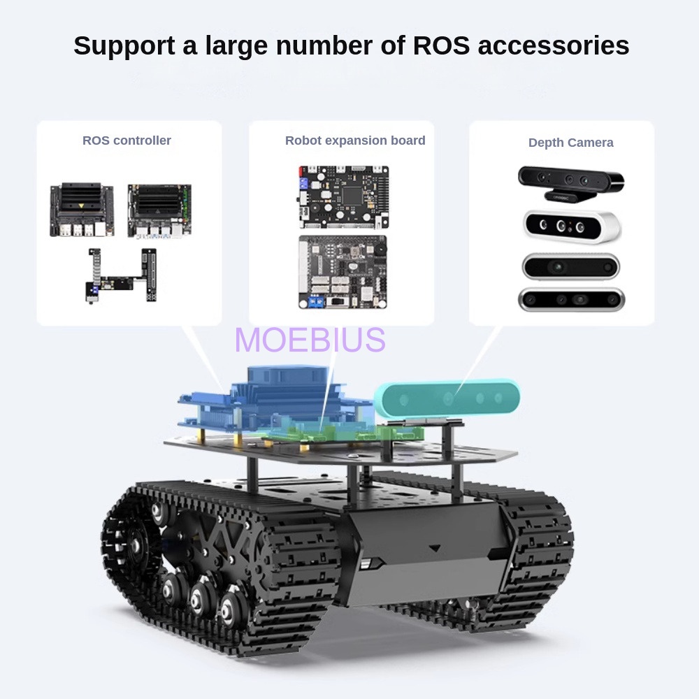 Chasis de tanque de absorción  - Coding Robot Toy reseña y precio