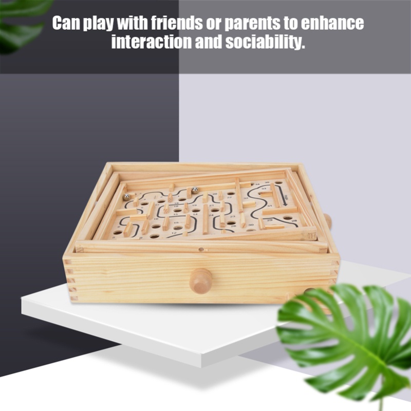 Laberinto educativo de madera  - Kids Education Board reseña y precio