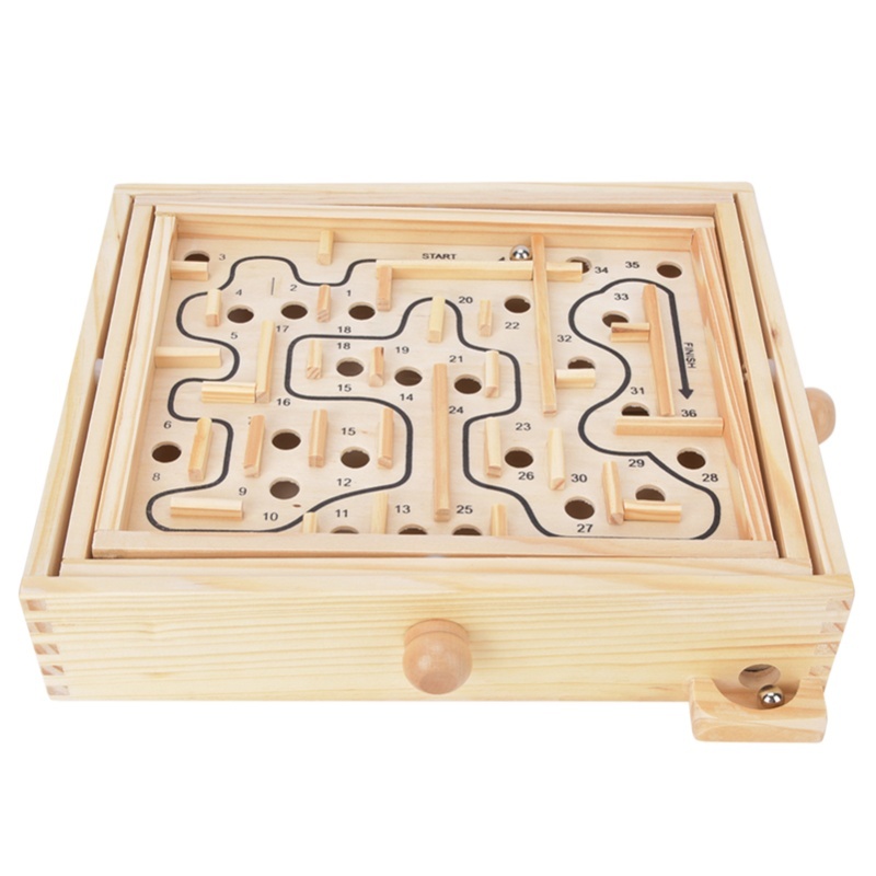 Laberinto educativo de madera  - Kids Education Board reseña y precio