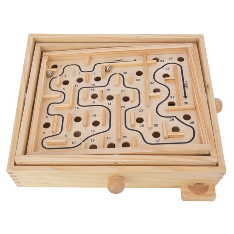 Laberinto educativo de madera  - Kids Education Board reseña y precio