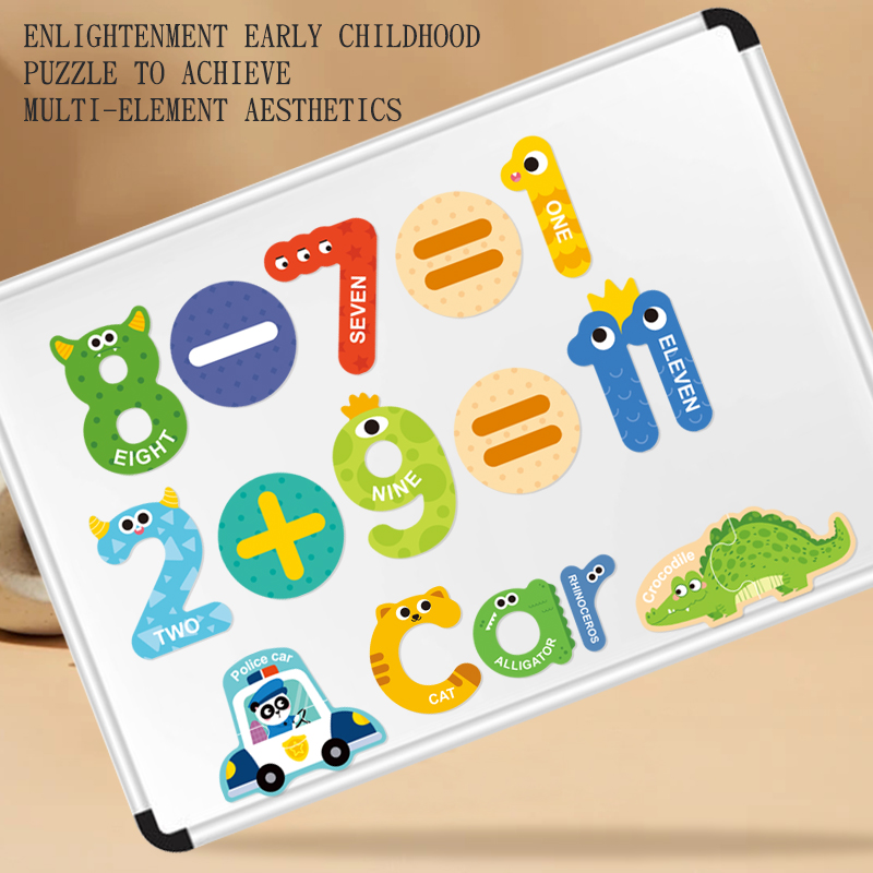 Rompecabezas cognitivo magnéti - Kids Education Number reseña y precio